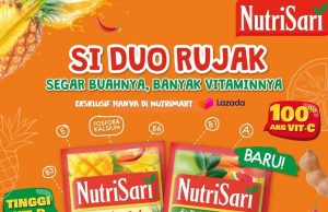 NutriSari comes with Es Rujak Jeruk Bali and Apel Jeruk flavours