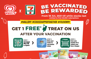 7-Eleven x Wall’s Reward Vaccinated Malaysians with Asian Delight Ice Cream