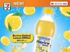 New Revive Isotonic Salted Lemon now available at 7-Eleven