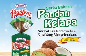 Go and try Gardenia Toast’em Pandan Kelapa