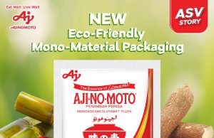 Ajinomoto (M) starts using highly recyclable mono-material packaging