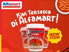 New Ommason Korean Food Tteokbokki available at Alfamart