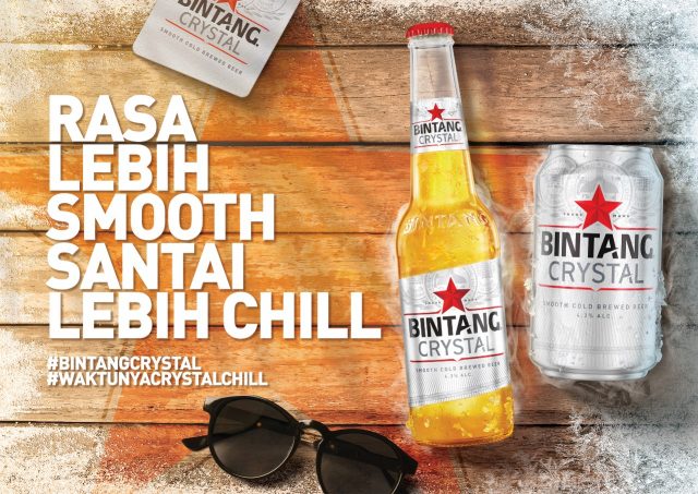 Bintang crystal beer gratis