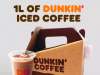 Dunkin’ offer D’Coffee Box for sharing and Watermelon Donut