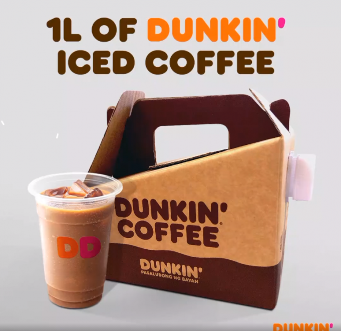 Dunkin' offer D'Coffee Box for sharing and Watermelon Donut Mini Me