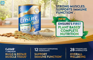 Ensure Gold Plant Based offers plant based complete nutrition