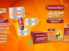 Hemaviton Action Total Care ImunUP comes with upgraded formula