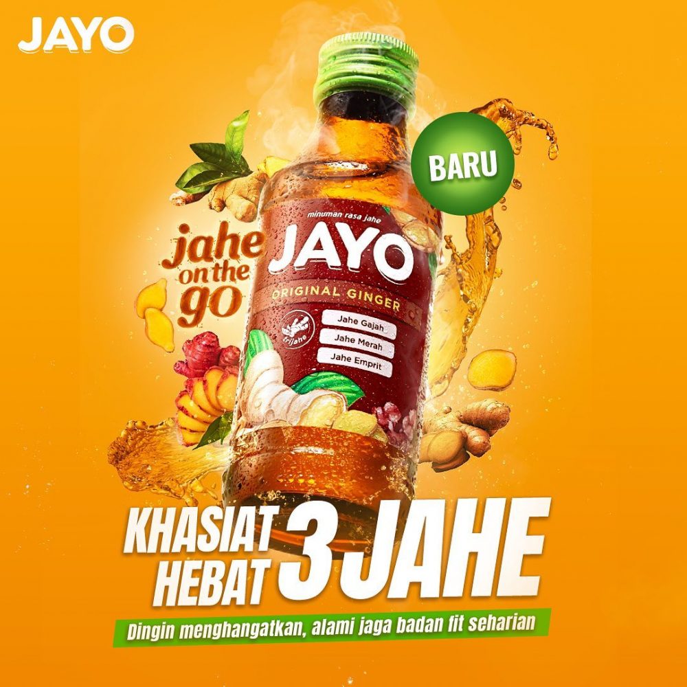 Sinar Sosro launches ginger-focused herbal drink Jayo to improve immunity -  Mini Me Insights