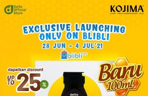 Kojima by Deltomed comes in a smaller 100ml bottle pack