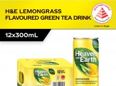 New Heaven and Earth Lemon Lemongrass Tea launched in Singapore