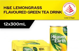 New Heaven and Earth Lemon Lemongrass Tea launched in Singapore