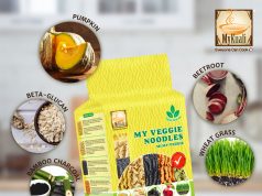 My Veggie Noodles 5 in1 by MyKuali made with pumpkin, beta-glucan, wheat grass