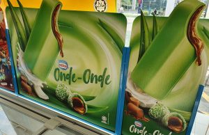 New NESTLÉ Onde-Onde Ice Cream is filled with finely grated coconut in the center