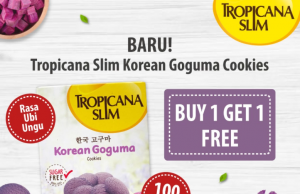 Tropicana Slim Korean Goguma Cookies is inspired by Korean sweet potato