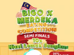 Catch The First Virtual Eating Competition In Malaysia, The Bigo x Merdeka Eating Competition, On Bigo Live