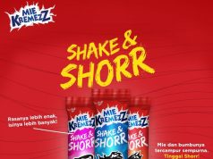 Mie Kremezz Shake & SHORR perfect for one hand snacking