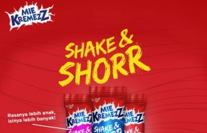 Mie Kremezz Shake & SHORR perfect for one hand snacking