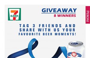 Peroni Nastro Azzurro Beer is now available at 7-Eleven Singapore