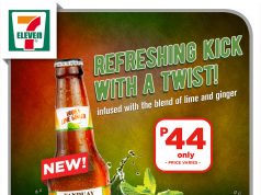 Tanduay Ice Lime Ginger with 6% ABV for casual, easy going drinkers who wants something light and taste good