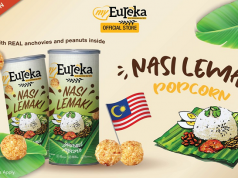 myEureka Snack offers Nasi Lemak Popcorn complete with peanuts and anchovies