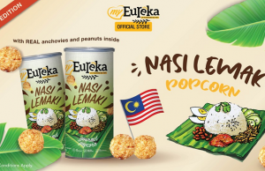 myEureka Snack offers Nasi Lemak Popcorn complete with peanuts and anchovies