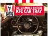 KFC Car Tray is a must for car dine-in experience