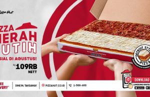Pizza Hut Indonesia creates pizza in the colours of the Indonesian flag
