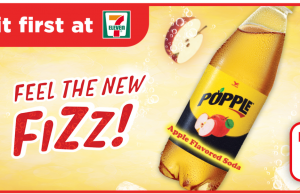 Grab new Popple Apple Flavoured Soda at 7-Eleven Philippines