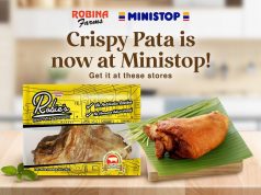 Ready-to-eat Robina Farms Crispy Pata now available at Ministop