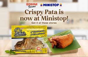 Ready-to-eat Robina Farms Crispy Pata now available at Ministop