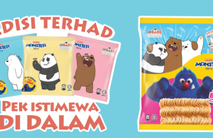 Mamee Monster has collaborated with We Bare Bears, offers limited edition rendang flavour