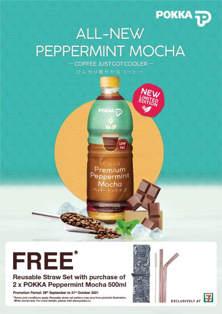 POKKA Launches New Fa-brew-lous Premium Peppermint Mocha - Mini Me Insights