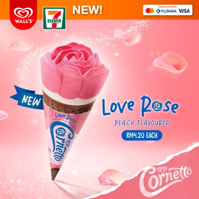 Rose cornetto