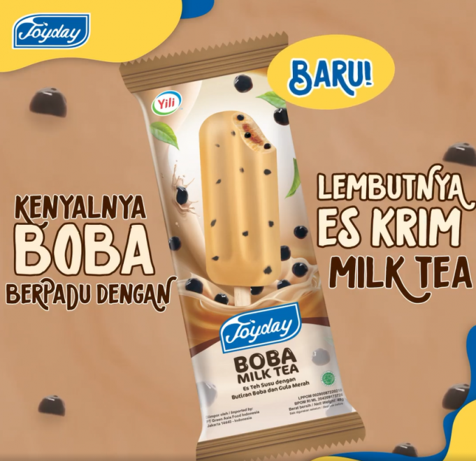 New Joyday Boba Milk Tea ice cream Mini Me Insights