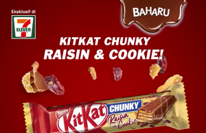 New KITKAT CHUNKY Raisin & Cookie