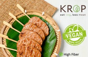 Krop debuts plant-based Thai Style Grilled Pork and plant-based Garlic and Pepper Bun