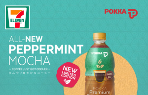 POKKA Peppermint Mocha is now available with a minty taste
