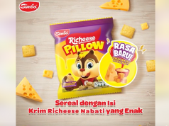 New Simba Richeese Pillow with Richeese cheese