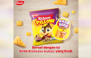 New Simba Richeese Pillow with Richeese cheese