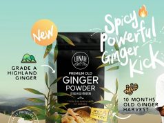 New UINAH Premium Old Ginger Powder harvested from 10-month-old ginger from the highlands