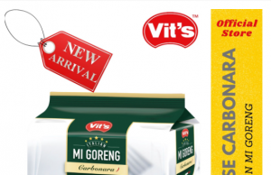 Vit’s Italian Mi Goreng Carbonara Cheese offers the taste of Italy