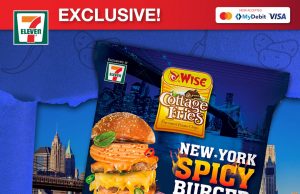 New US-inspired Wise Cottage Fries New York Spicy Burger