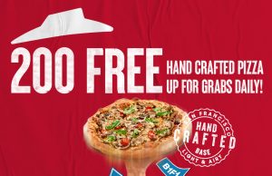 BORED OF MUNDANE, FLAT PIZZAS? GET PIZZA HUT’S NEW HAND-CRAFTED PIZZA FOR FREE!