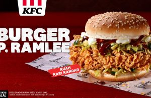 KFC pay tribute to legendary actor P. Ramlee with Burger P. Ramlee featuring Nasi Kandar