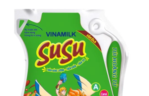 Vinamilk SuSu yogurt drink now in pouch and can be served warm