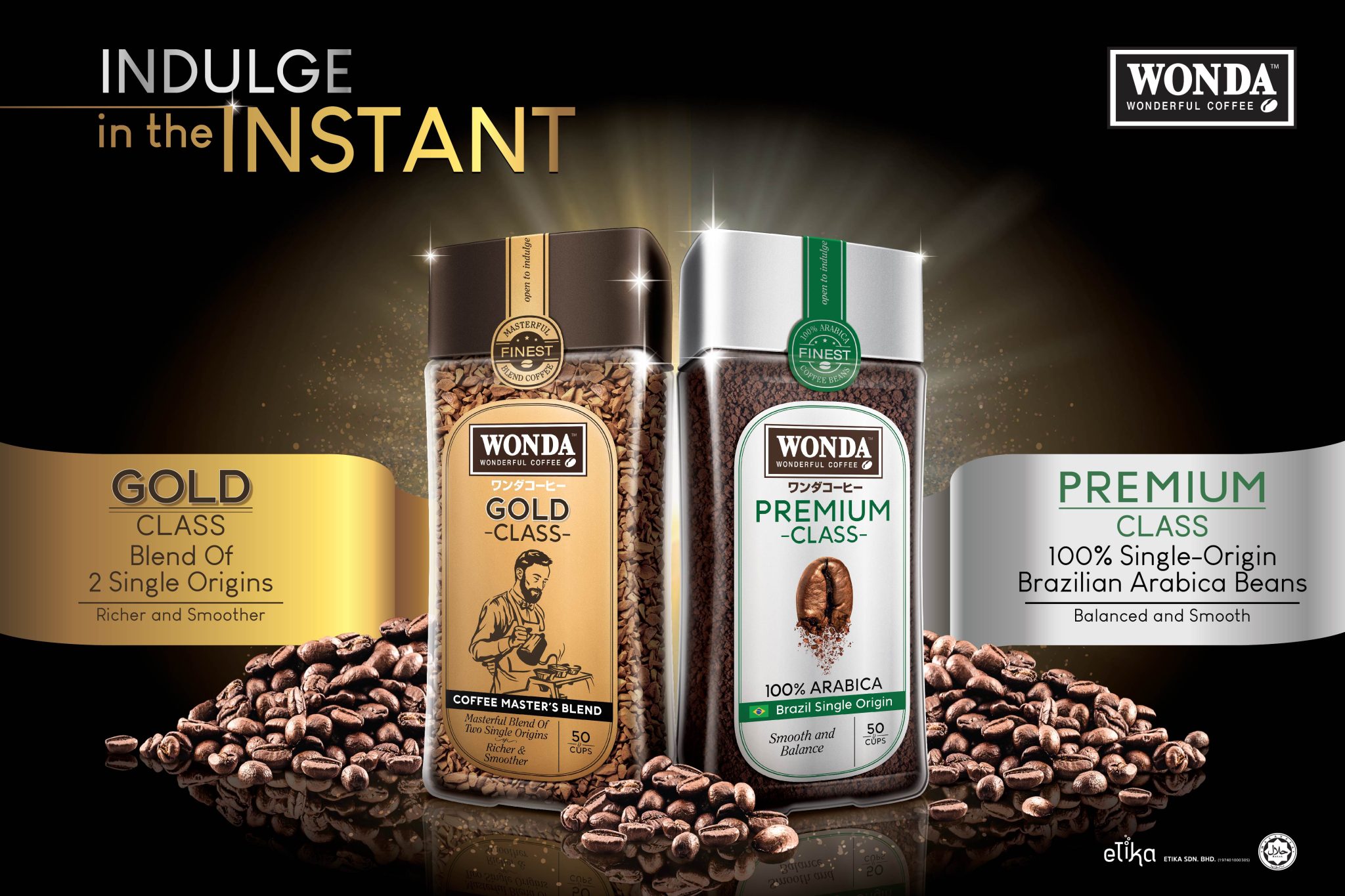 Wonda Coffee Introduces a New Instant Coffee Range in Malaysia Mini