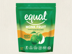Equal Monk Fruit Natural Sugar Replacement now available