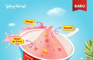 Frostbite Tutti Frutti Cup with nata de coco, basil seeds and pineapple bits