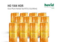 New Ho Yan Hor Sour Plum Herbal Tea Drink for those who are active, on-the-go