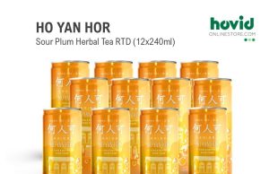 New Ho Yan Hor Sour Plum Herbal Tea Drink for those who are active, on-the-go
